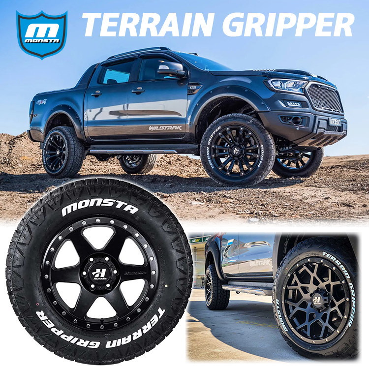 2022年製 MONSTA TERRAIN GRIPPER 285/60R18 116T ホワイトレター 285